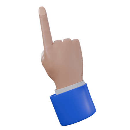 Pointing Hand Gestures  3D Icon