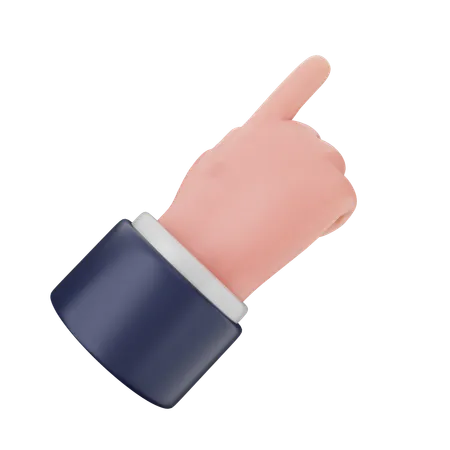 Pointing Hand Gestures  3D Icon