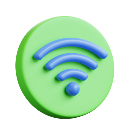 Points wifi  3D Icon