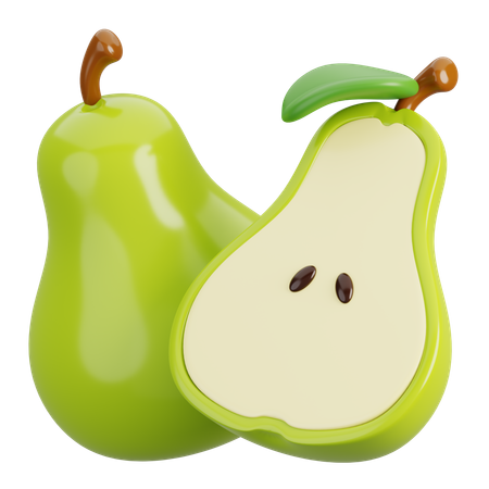 Poire  3D Icon