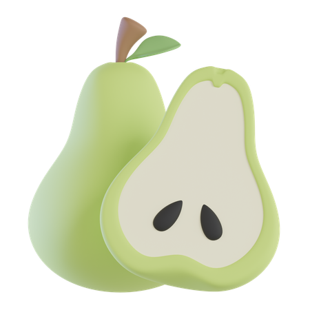 Poire  3D Icon