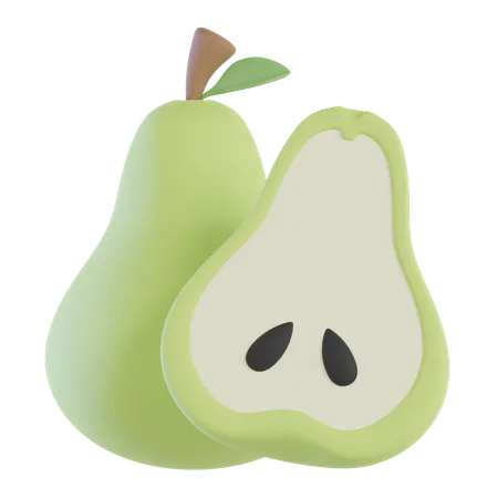 Poire  3D Icon