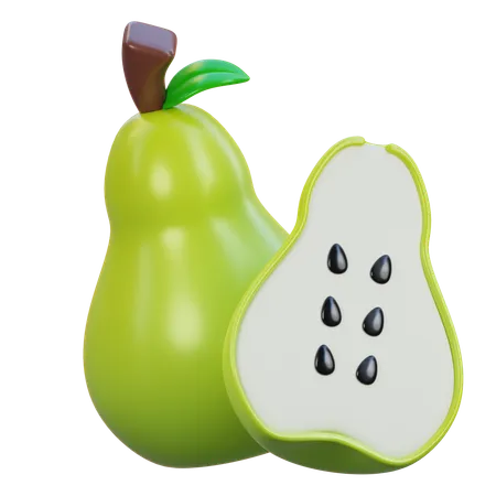 Poire  3D Icon