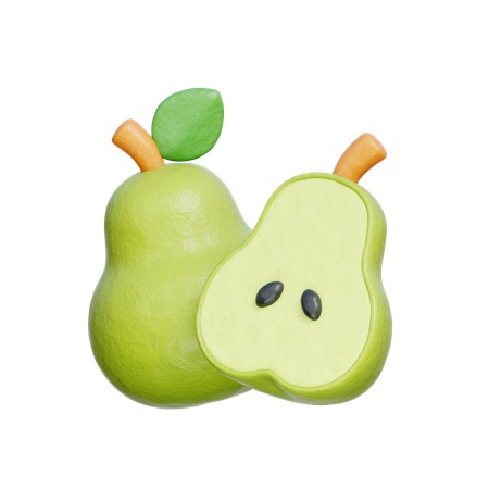 Poire  3D Icon