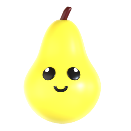 Poire  3D Icon