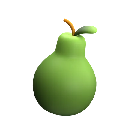 Poire  3D Icon