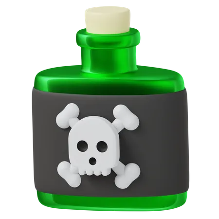 Poison  3D Icon