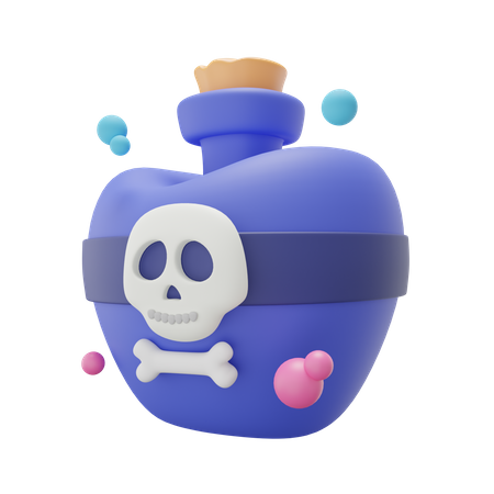 Poison  3D Icon