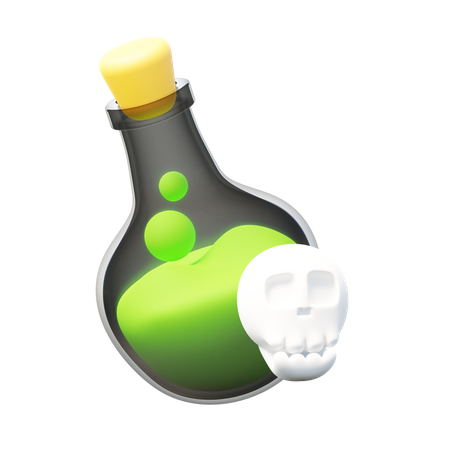 Poison  3D Icon