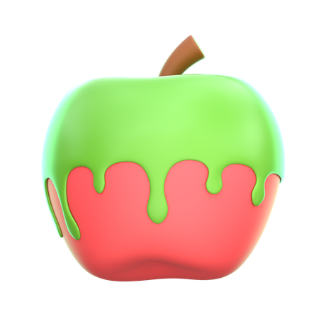 Poison Apple  3D Icon