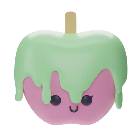 Poison Apple  3D Icon