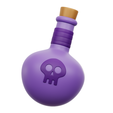 Poison Bottle  3D Icon