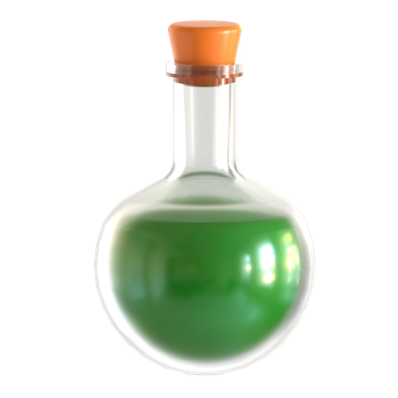 Poison Bottle  3D Icon