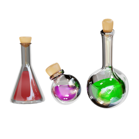 Poison Bottle  3D Icon