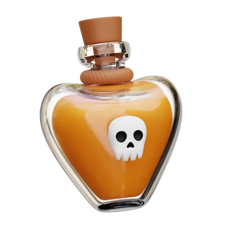 Poison Bottle  3D Icon