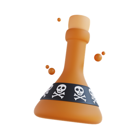 Poison Bottle  3D Icon