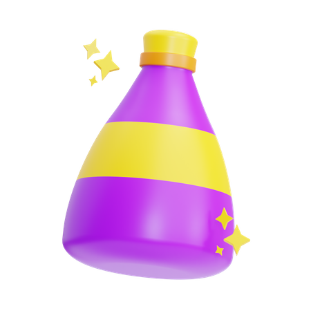 Poison Bottle  3D Icon