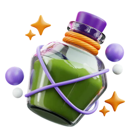 Poison bottle  3D Icon