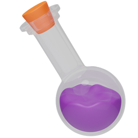 Poison Bottle 3D Icon