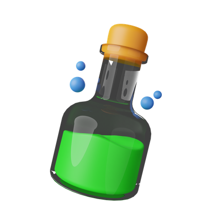 Poison Bottle  3D Icon