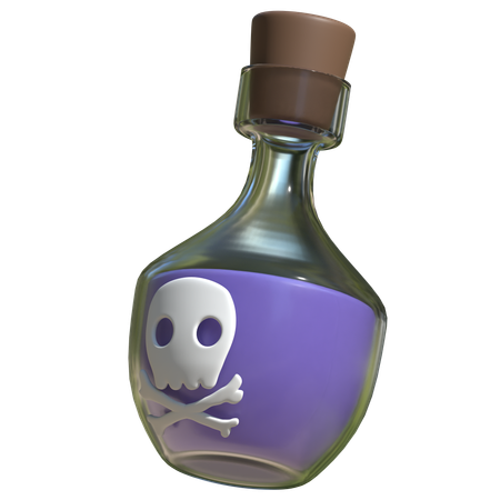 Poison d'Halloween  3D Icon