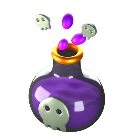 Poison Flask  3D Icon