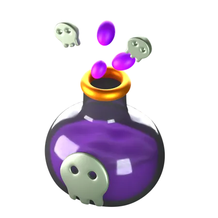 Poison Flask  3D Icon