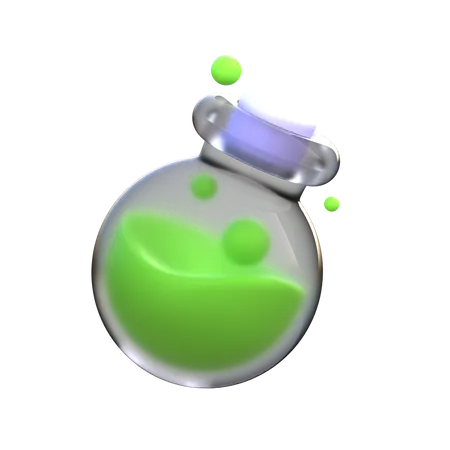 Poison Jar  3D Icon