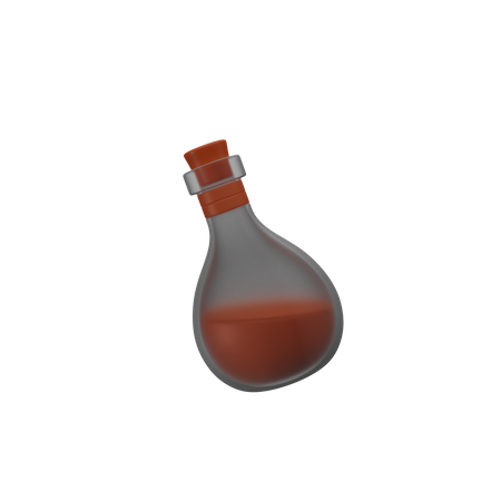 Poison Jar  3D Icon