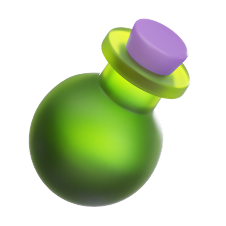 Poison Jar  3D Icon