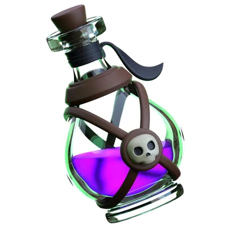 Poison Jar  3D Icon