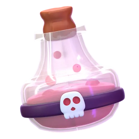 Poison Jar  3D Icon