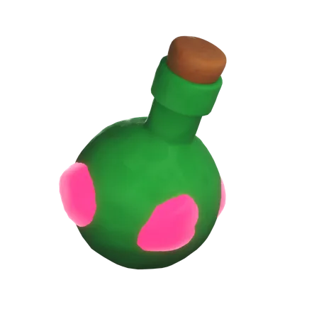 Poison Jar  3D Icon