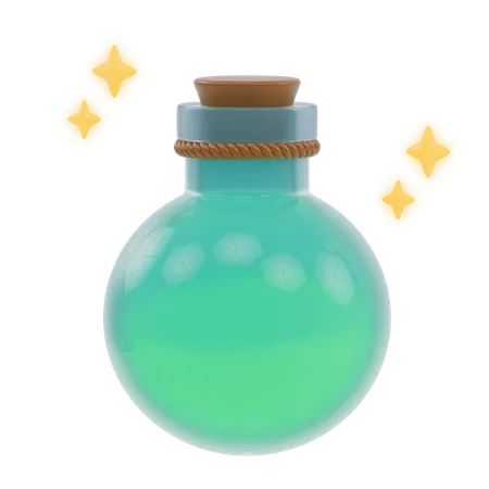 Poison Jar  3D Icon