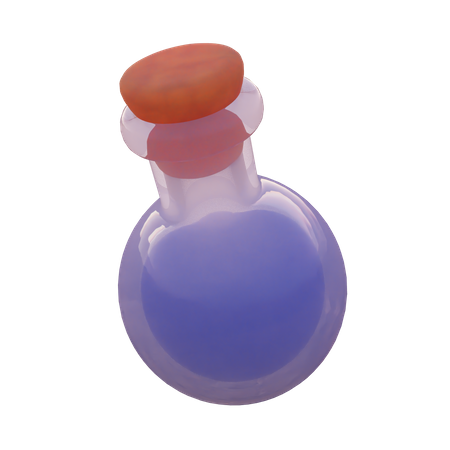 Poison Jar 3D Icon