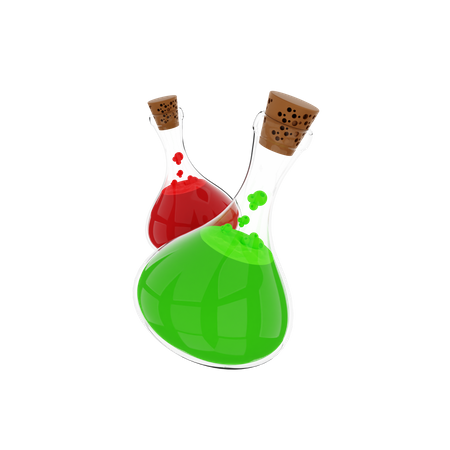 Poison Jar  3D Icon