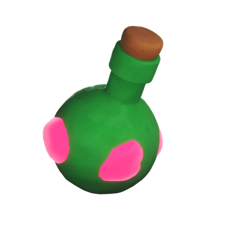 Poison Jar  3D Icon