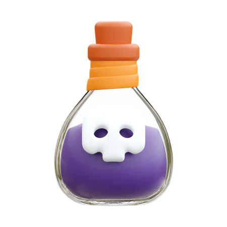 Poison Jar  3D Icon