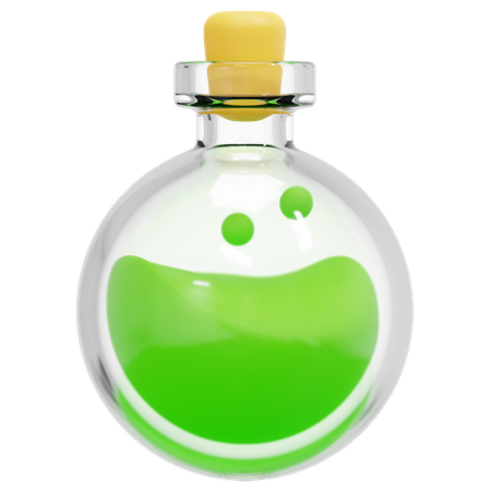 Poison Pot  3D Icon