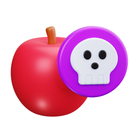 Poisoned Food  3D Icon