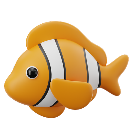 Poisson clown  3D Icon
