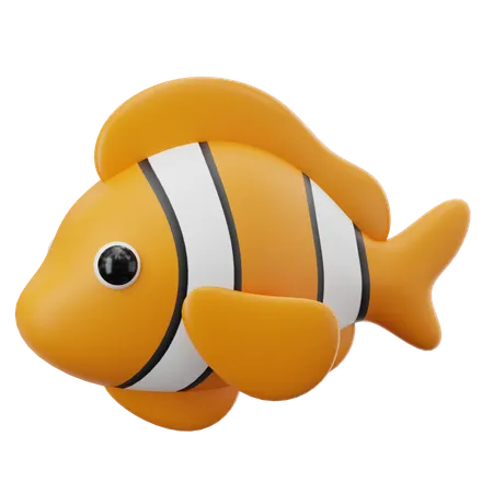 Poisson clown  3D Icon