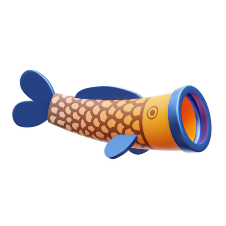 Drapeau de poisson  3D Icon