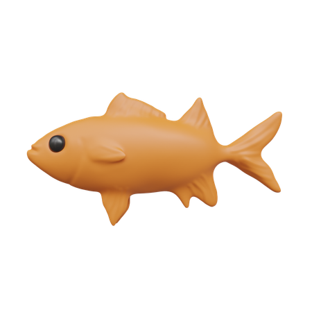 Poisson orange  3D Icon