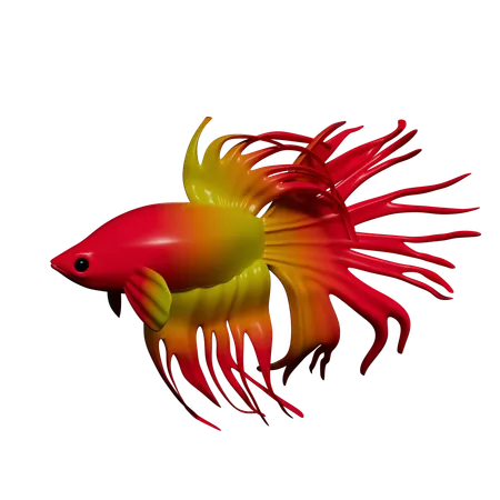 Poisson sous-marin  3D Icon