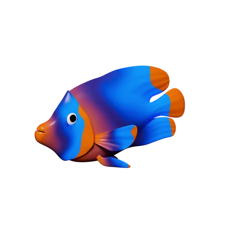 Poisson sous-marin  3D Icon