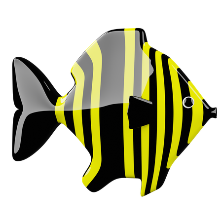 Poisson tropical  3D Icon