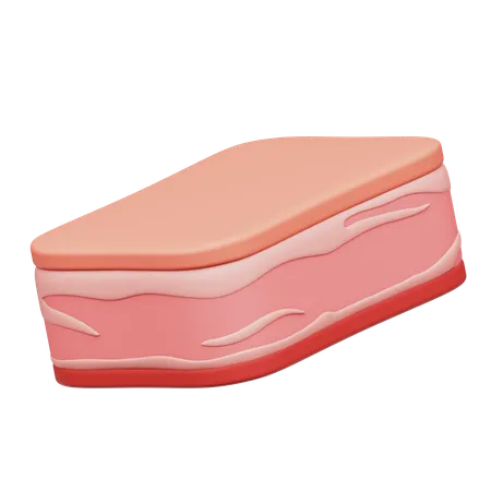 Poitrine de porc  3D Icon