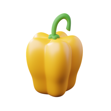 Poivron  3D Icon