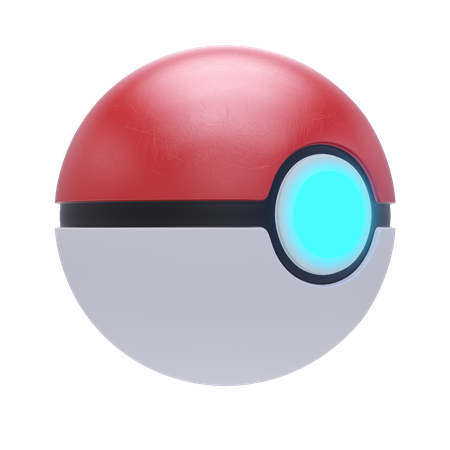 Pokeball  3D Icon